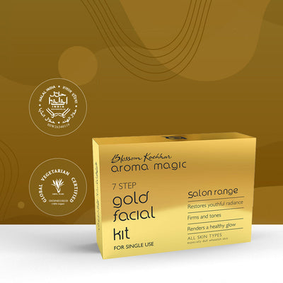 Aroma Magic Gold Facial Kit (Single Use) (35 gm + 10 ml)