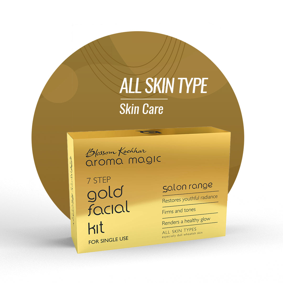 Aroma Magic Gold Facial Kit (Single Use) (35 gm + 10 ml)