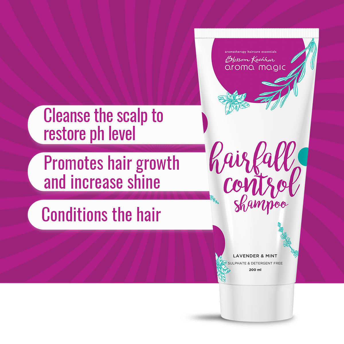 Aroma Magic Hair Fall Control Shampoo (200 ml)