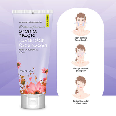 Aroma Magic Lavender Face Wash (100 ml)