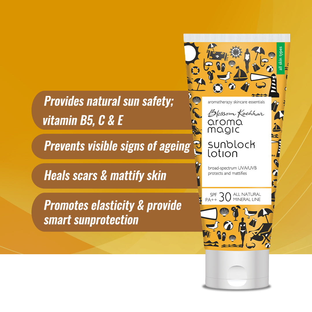 Aroma Magic Sunblock Lotion SPF 30 PA++ UVA/UVB