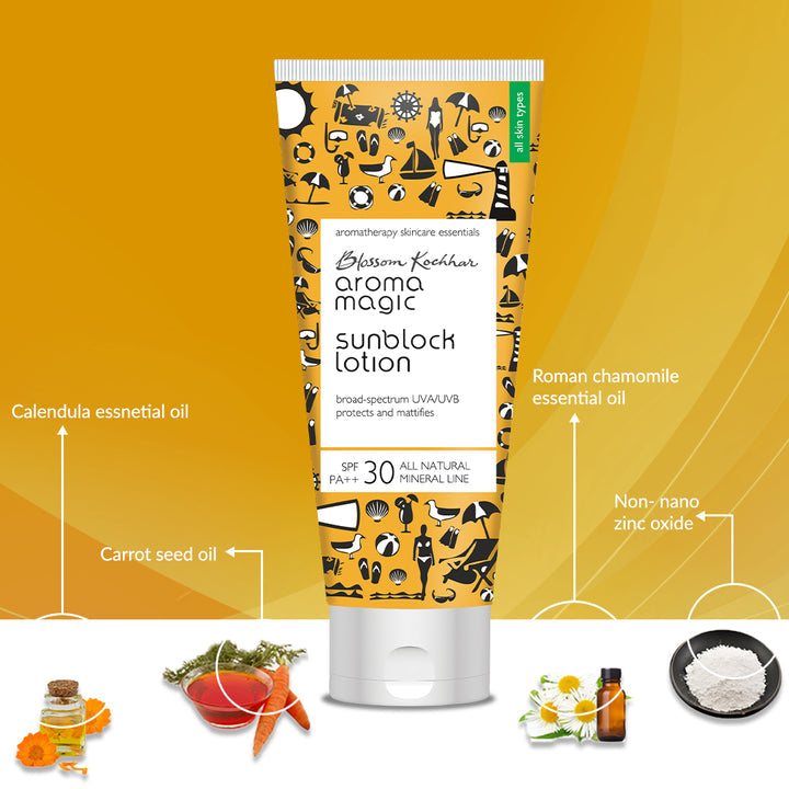 Aroma Magic Sunblock Lotion SPF 30 PA++ UVA/UVB