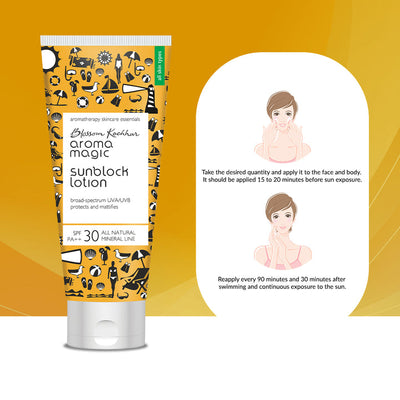 Aroma Magic Sunblock Lotion SPF 30 PA++ UVA/UVB