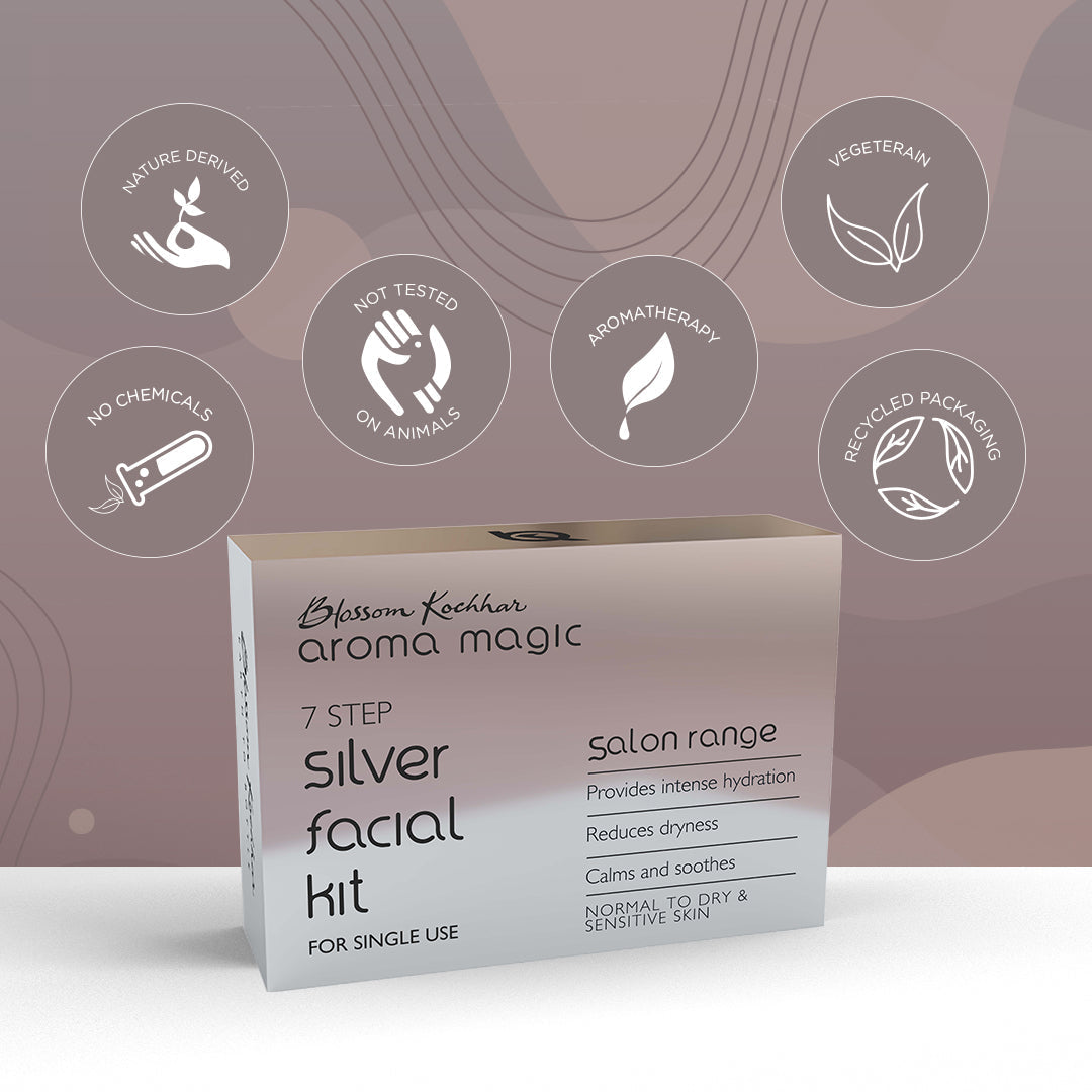 Aroma Magic Silver Facial Kit (Single Use) (35g + 10ml)