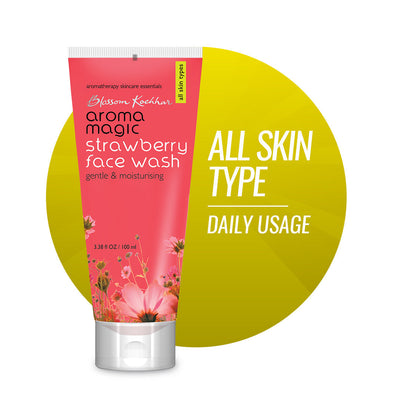 Aroma Magic Strawberry Face Wash (100 ml)