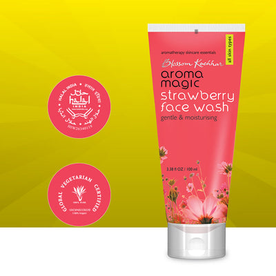 Aroma Magic Strawberry Face Wash (100 ml)