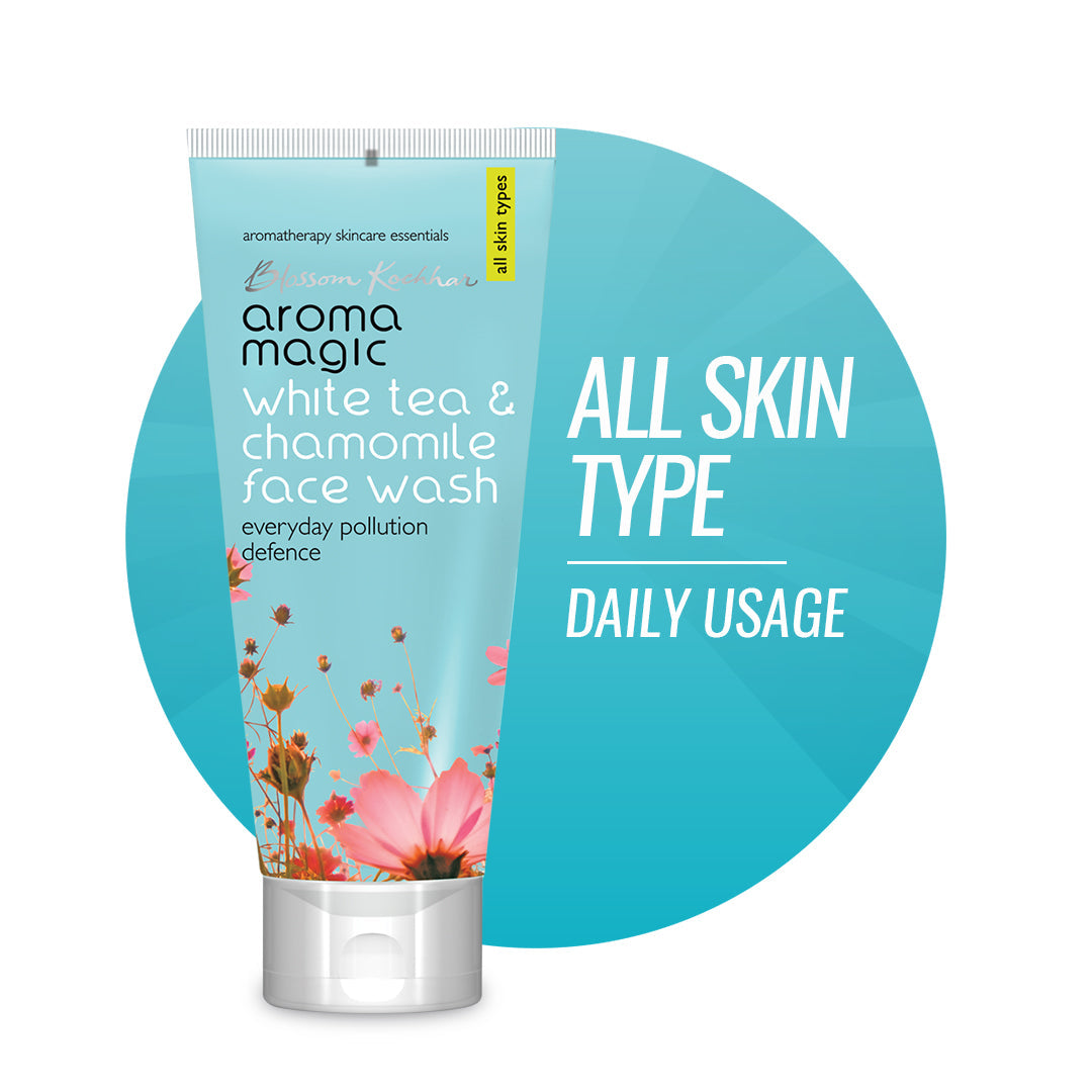 Aroma Magic White Tea & Chamomile Face Wash (100 ml)