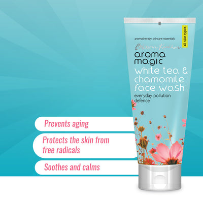 Aroma Magic White Tea & Chamomile Face Wash (100 ml)