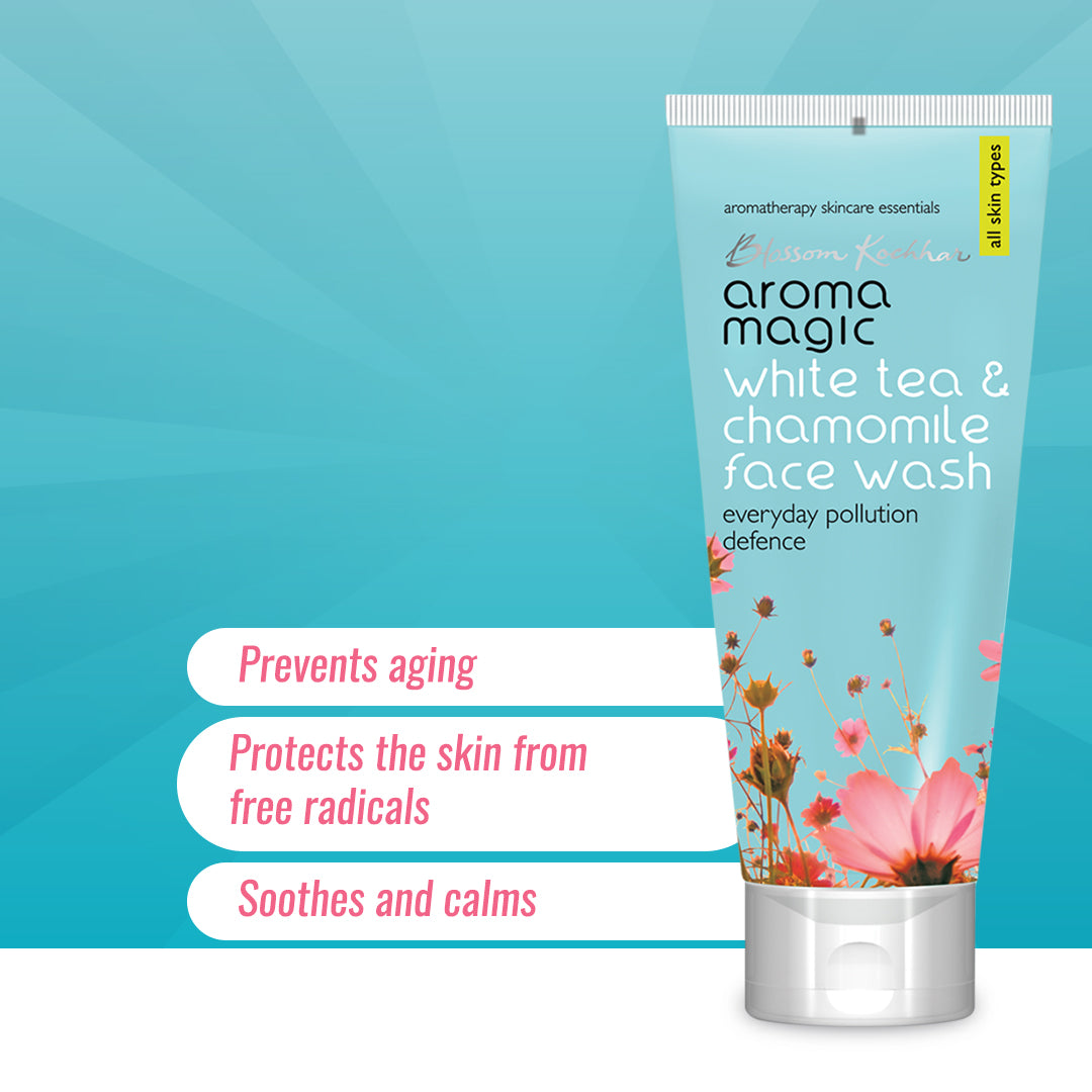 Aroma Magic White Tea & Chamomile Face Wash (100 ml)