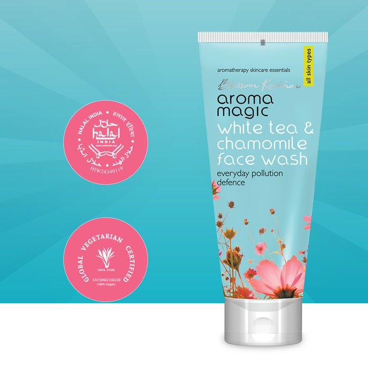 Aroma Magic White Tea & Chamomile Face Wash (100 ml)