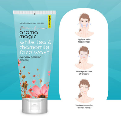 Aroma Magic White Tea & Chamomile Face Wash (100 ml)