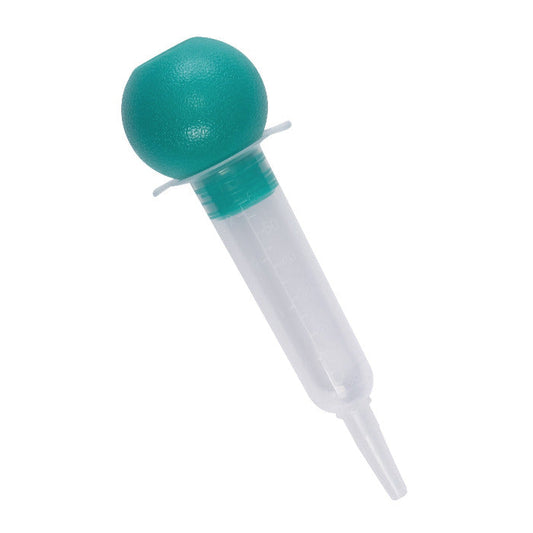 Bulb Irrigation Syringe 60cc, Catheter Tip with Tip Protector, Sterile 2 oz