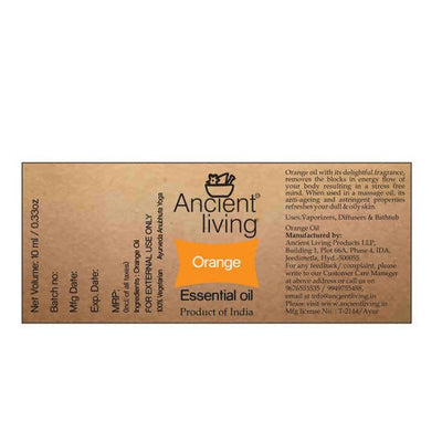 Ancient Living Orange Essential Oil