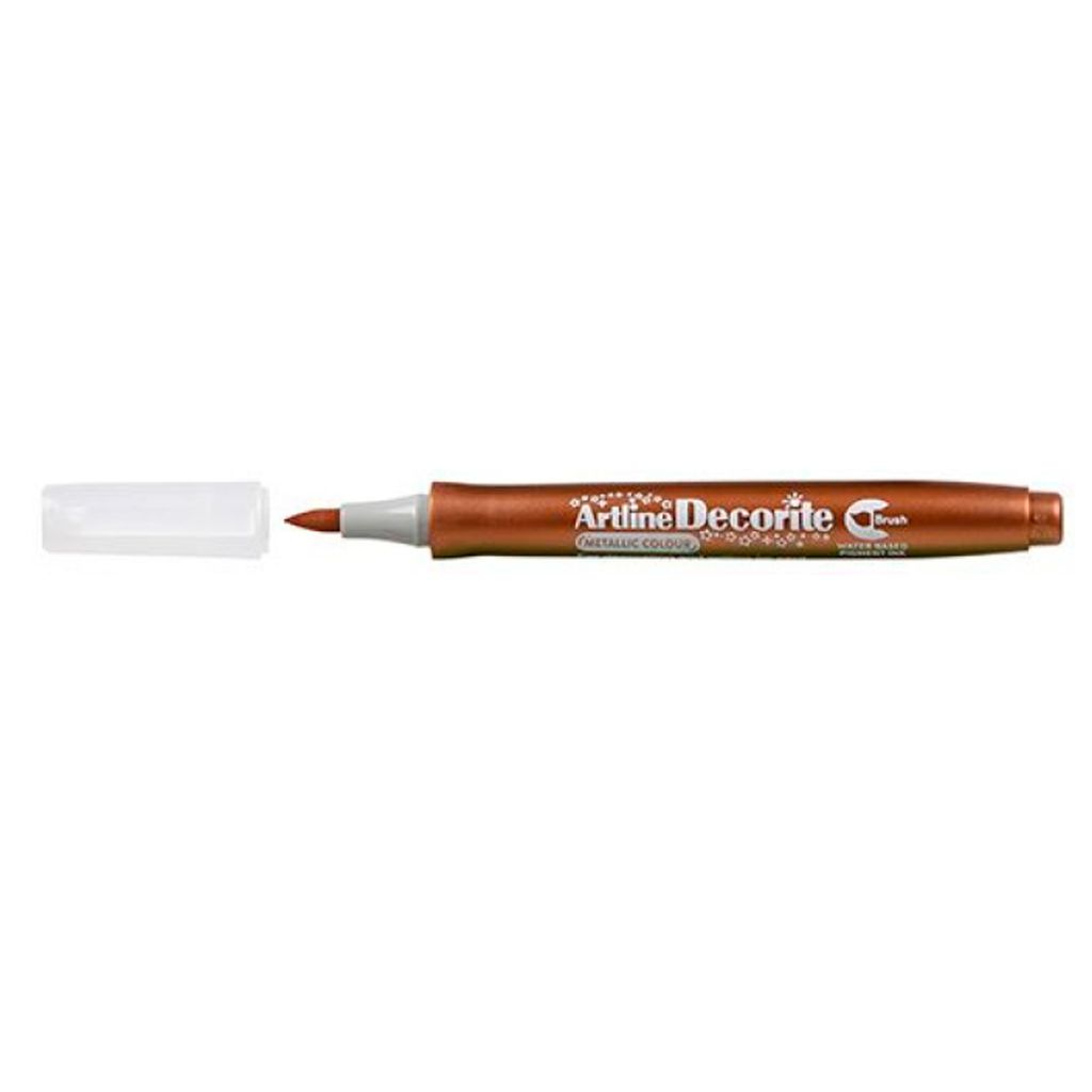 Artline Decorite Water Based Brush Mettalic Marker