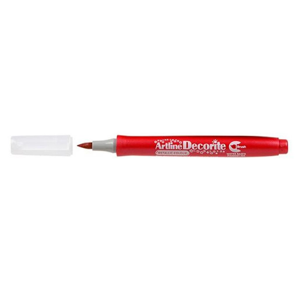 Artline Decorite Water Based Brush Mettalic Marker