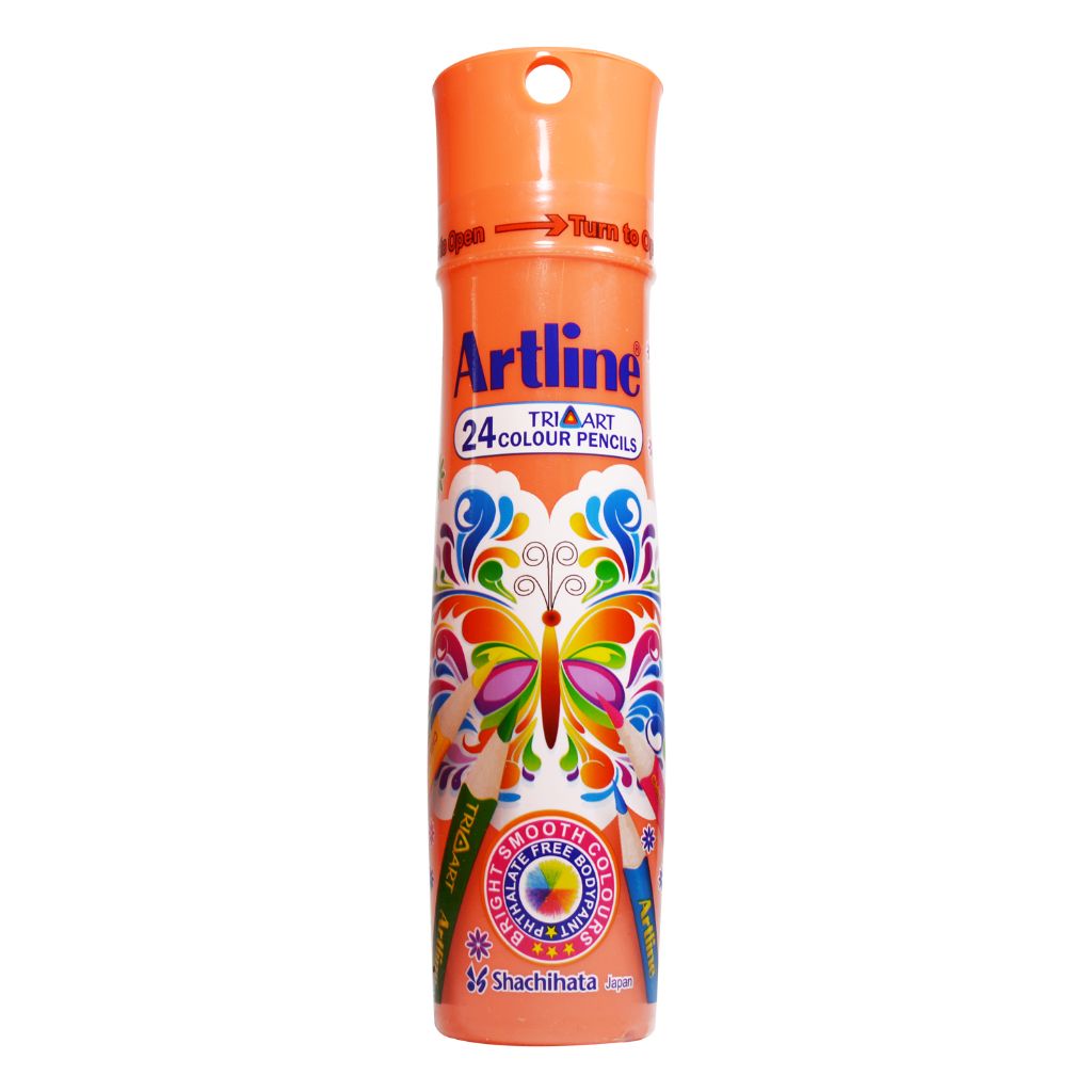 Artline Tri Art Colour Pencils