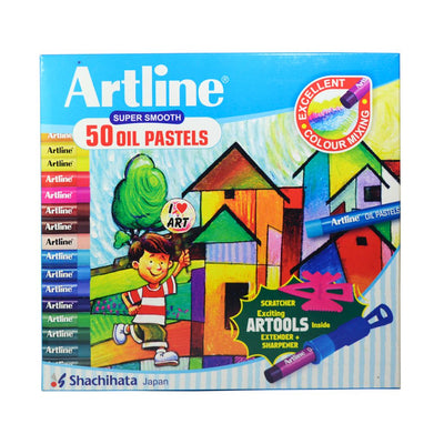 Artline Non-Toxic 15 Shades Oil Pastel