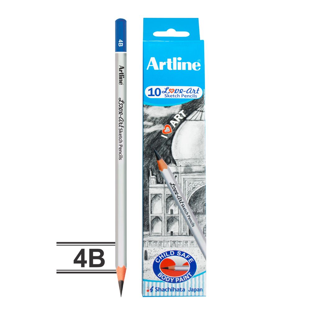 Artline Love Art Ultra Dark Sketch Pencil Set