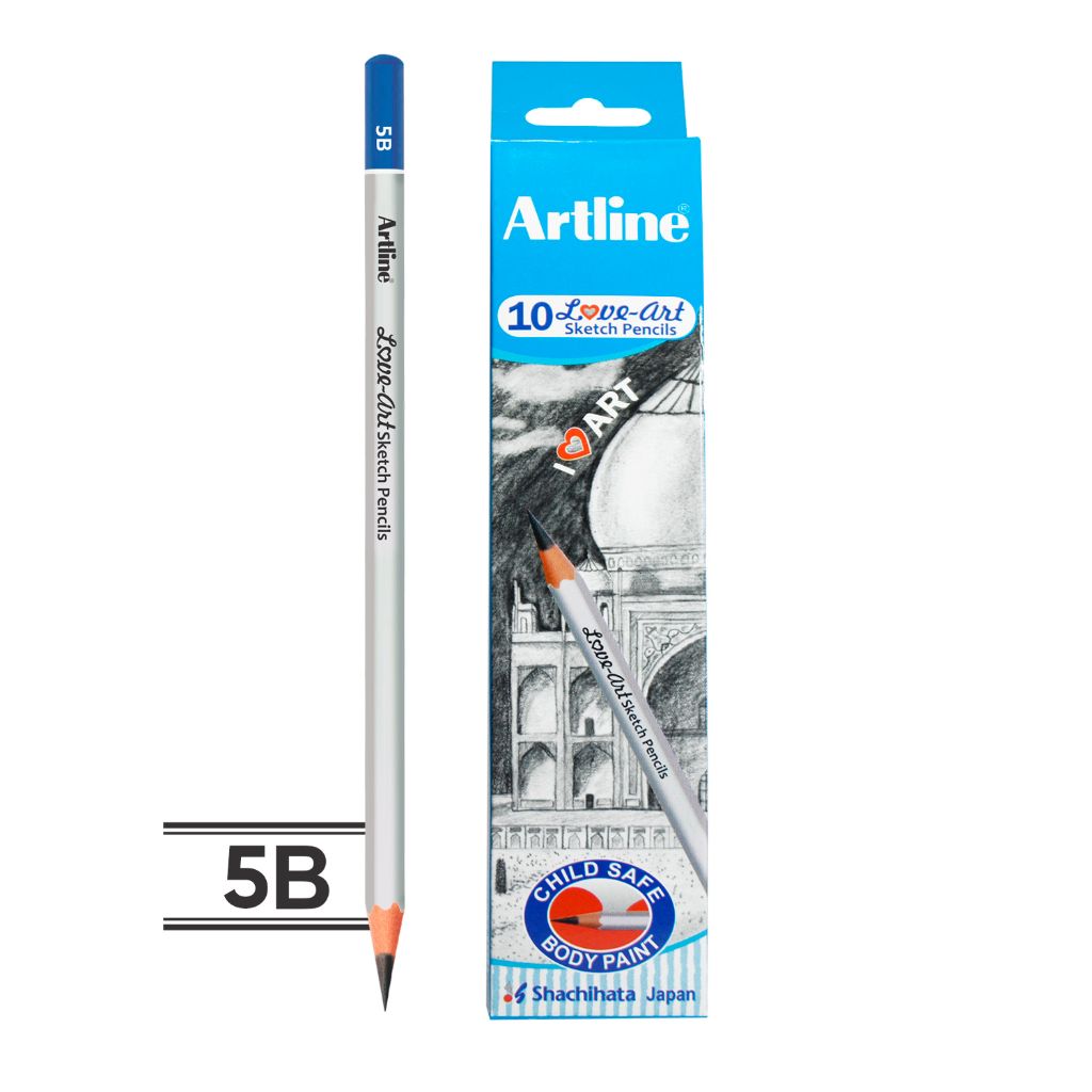 Artline Love Art Ultra Dark Sketch Pencil Set