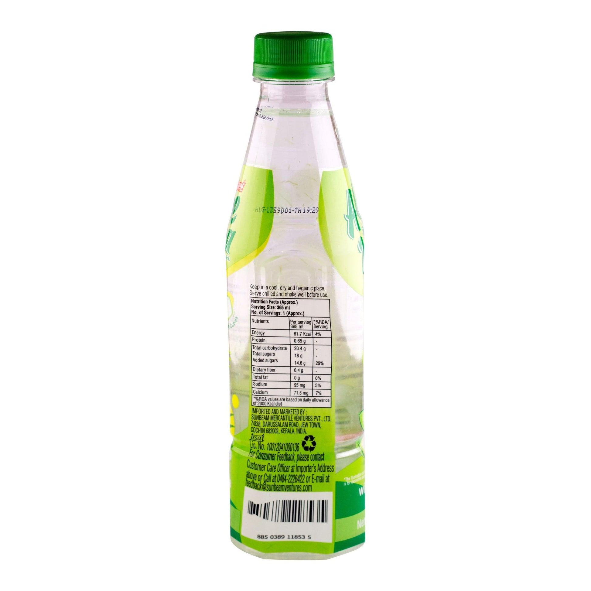 Aloe Vera Drink 365ml | Grape Flavour with 10% Aloe Vera Cubes | Ready to Drink