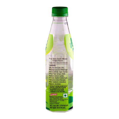 Aloe Vera Drink 365ml | Grape Flavour with 10% Aloe Vera Cubes | Ready to Drink