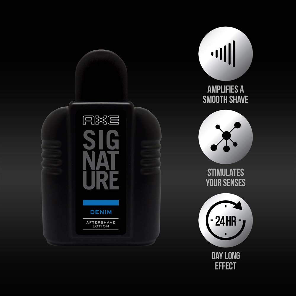 Axe Signature Denim After Shave Lotion