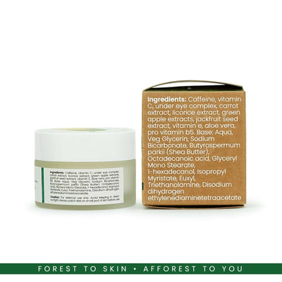 Afforest Jackfruit Under Eye Creme with 2% Vitamin C, 10% Jackfruit Seed