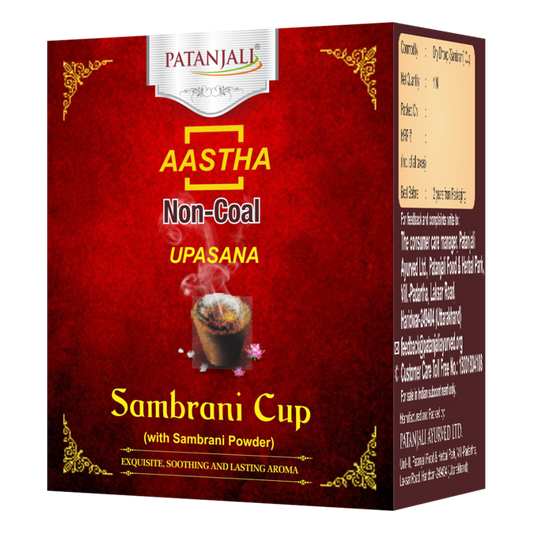 Patanjali Aastha Sambrani Cup- 12 cups