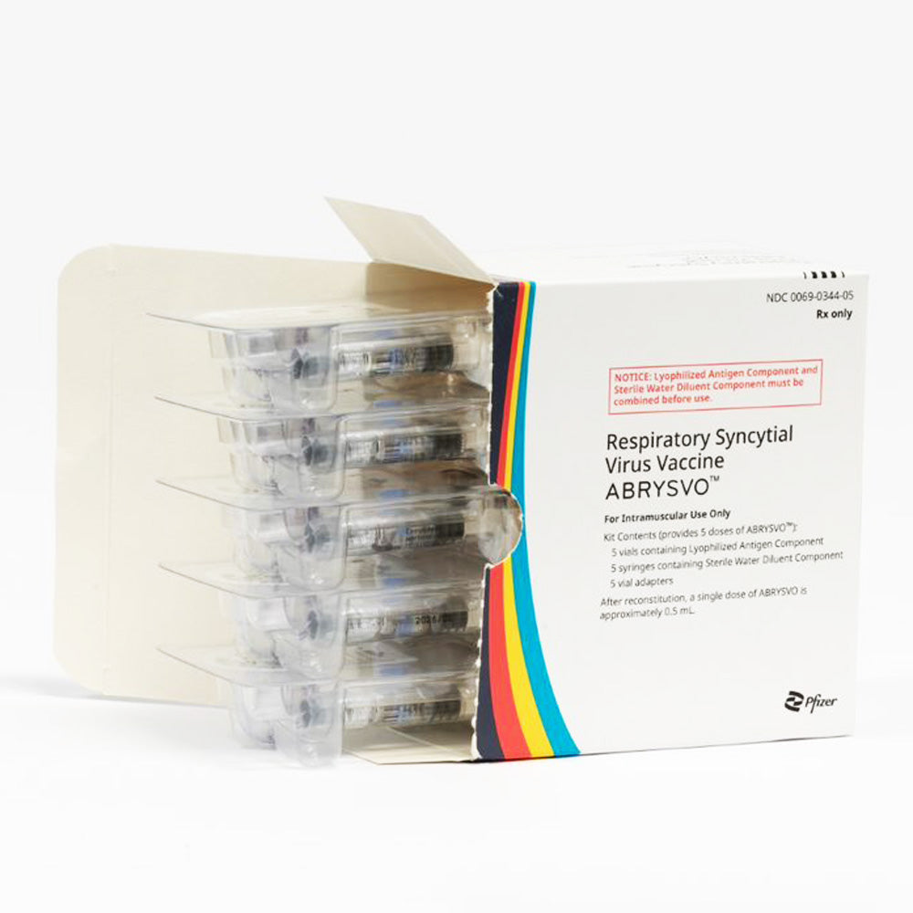Abrysvo RSV Vaccine 0.5 mL Kit for RSV by Pfizer USPG 5/Box (Rx) **Refrigerated