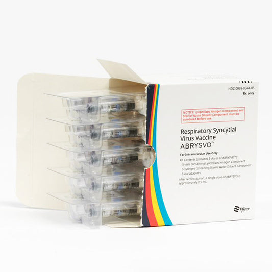 Abrysvo RSV Vaccine 0.5 mL Kit for RSV by Pfizer USPG 5/Box (Rx) **Refrigerated