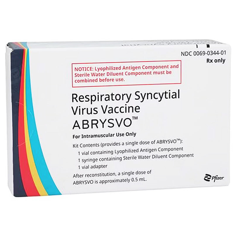 Abrysvo RSV Vaccine 0.5 mL Kit for RSV by Pfizer USPG 5/Box (Rx) **Refrigerated
