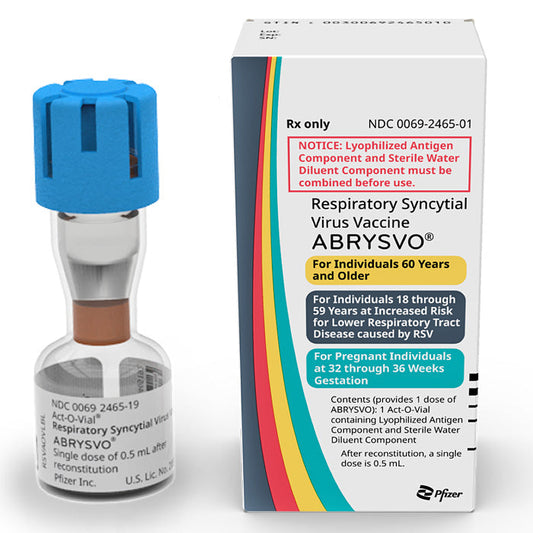 Abrysvo RSV Vaccine Act-O-Vial 0.5 mL (1 Dose) Pfizer USPG **Refrigerated (RX)