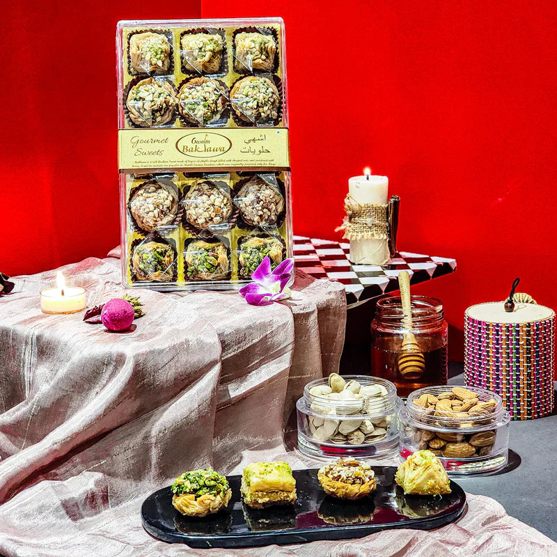 Gwalia Sweets Crispy Temptation Baklawa Box 15 pcs