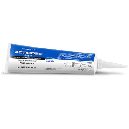 Actidose-Aqua Activated Charcoal Poison Absorbent Liquid 240 mL Tube