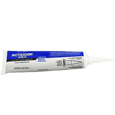Actidose Aqua Activated Charcoal Poison Absorbent Liquid 120 mL Tube