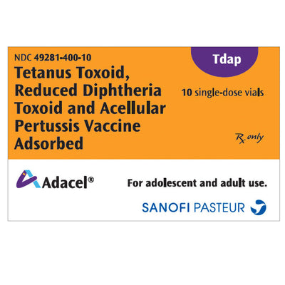 Tdap Vaccine, Adacel Vaccine Active Booster Immunization for Tetanus, Diphtheria & Pertussis **Refrigerated (RX)