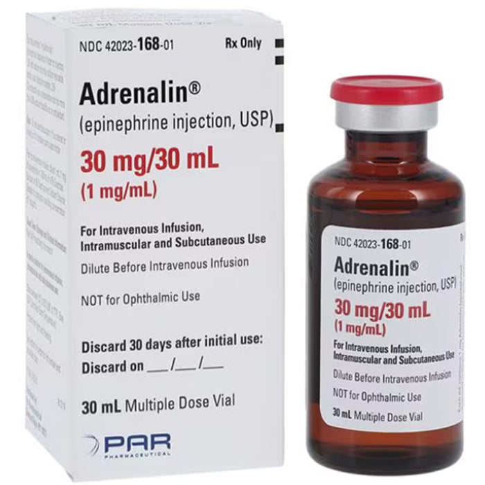 Adrenalin Epinephrine Injection Multiple-Dose Vial 30 mL (Rx)