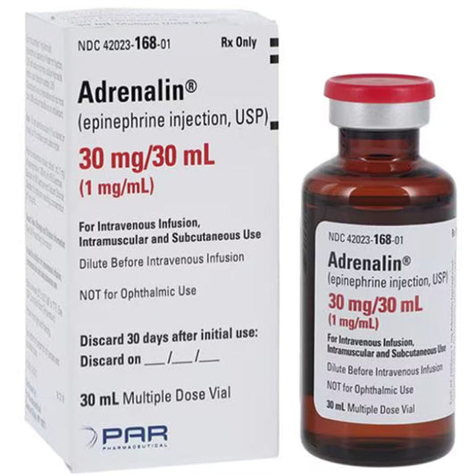 Adrenalin Epinephrine Injection Multiple-Dose Vial 30 mL (Rx)
