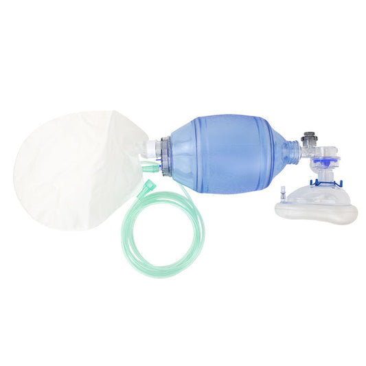 Adult Resuscitation Bag, BVM Mask & Manual Pump Bag For Emergency Resuscitation