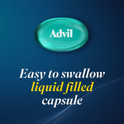 Advil Liqui-Gel Minis Pain Reliever and Fever Reducer Ibuprofen 200mg 20 Count