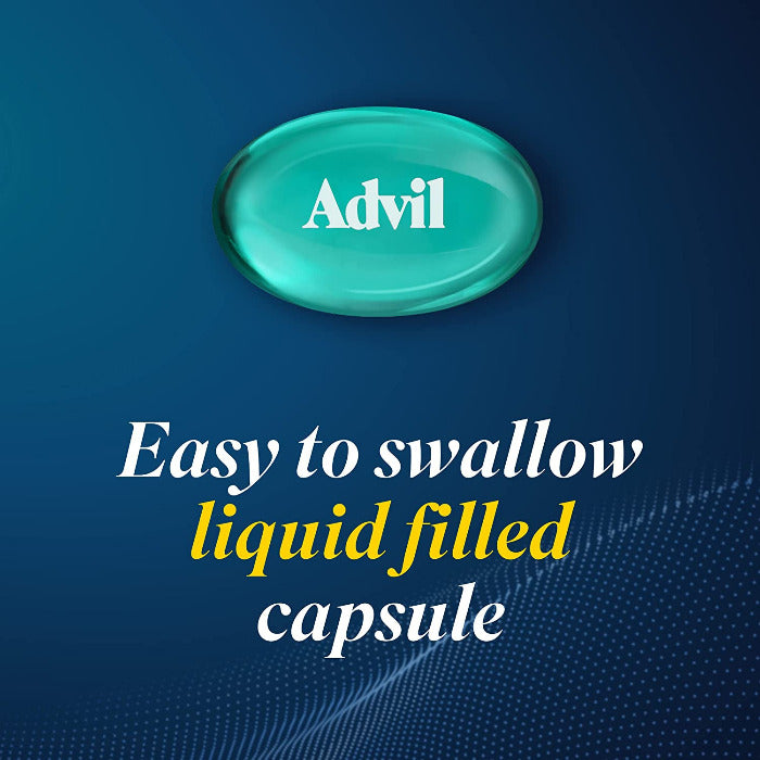 Advil Liqui-Gel Minis Pain Reliever and Fever Reducer Ibuprofen 200mg 20 Count