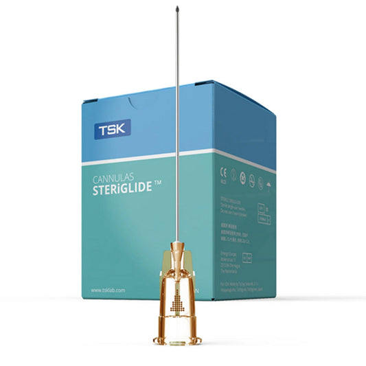 Aesthetic Cannula Needles SteriGlide MicroCannulas Non-Safety 25 Gauge 1-1/2 Inch Length, 20/ Box