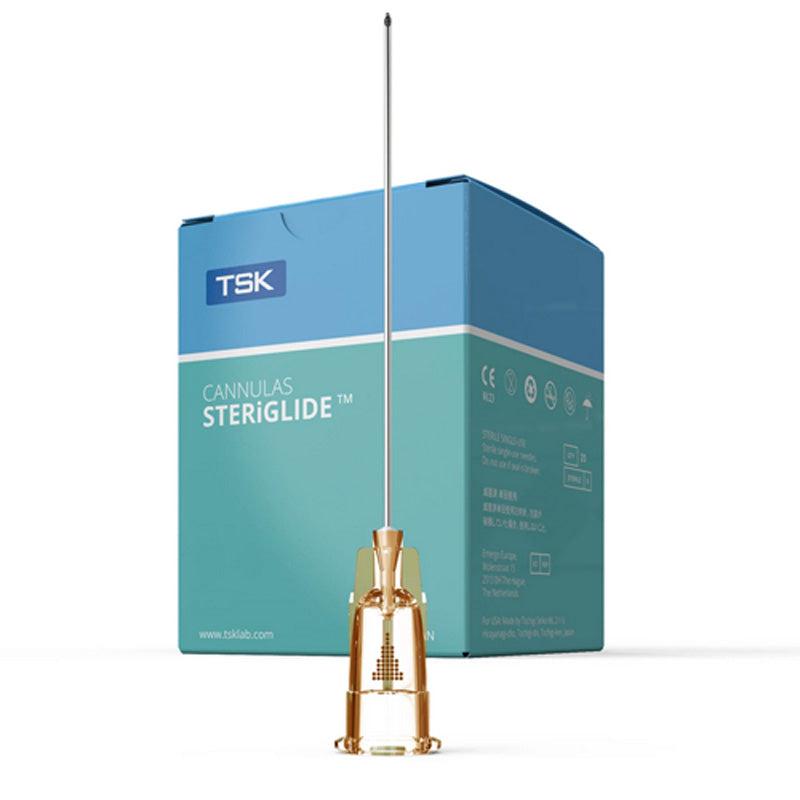 SteriGlide Dermal Filler MicroCannulas Needles 25 Gauge X 2 Inch, 20/Box