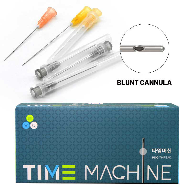 Microcannula Needle for Fillers 25 Gauge x 1 1/2" Flexible with Blunt Tip, 50/Box