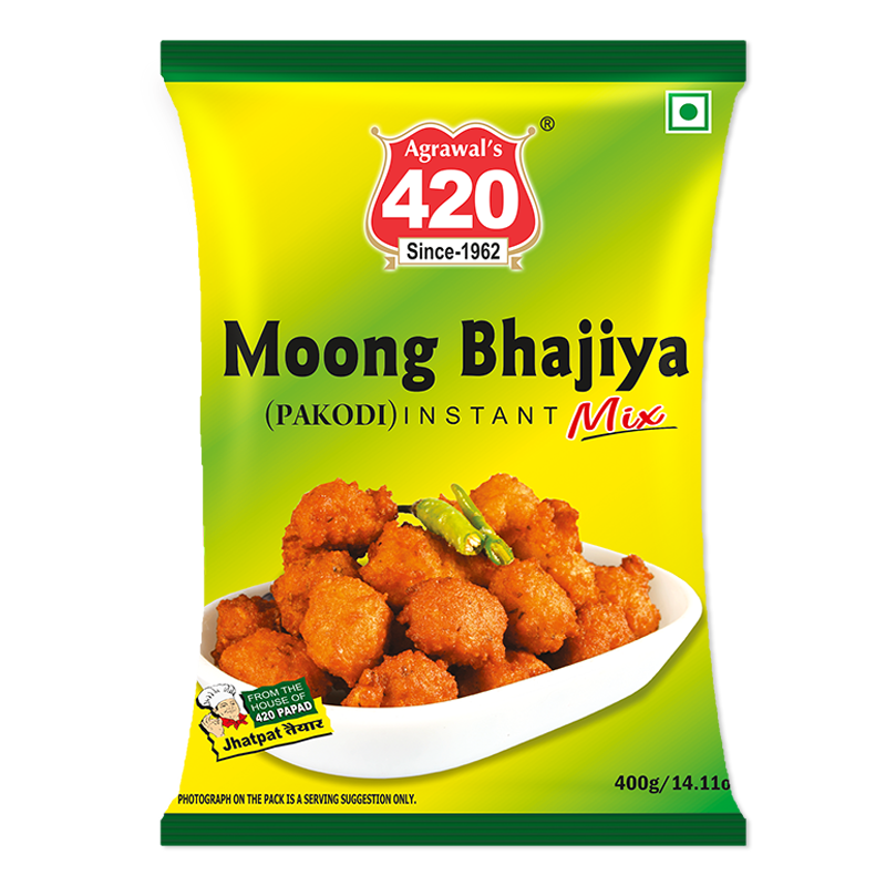 Agrawal 420 Instant Moong Bhajia - 400 gms