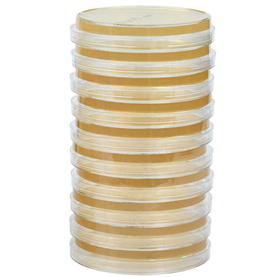Air Sample Setting Plates SDA (29 mL, Sterile) 100 × 15 mm, Double-Wrapped, 10/Pack