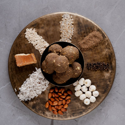 Nuskha Kitchen Ajwain Laddoo For Post Pregnancy 500 gms