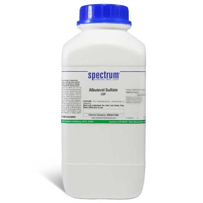Albuterol Sulfate API Powder USP for Custom Compounding by Spectrum