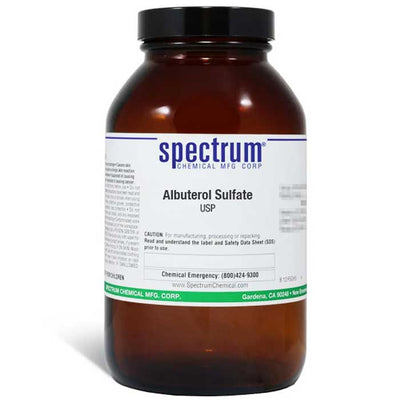 Albuterol Sulfate API Powder USP for Custom Compounding by Spectrum