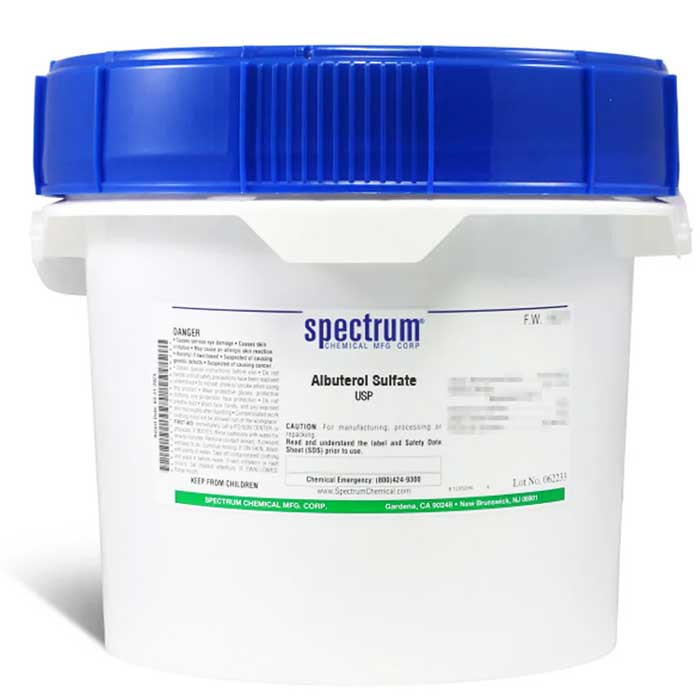 Albuterol Sulfate API Powder USP for Custom Compounding by Spectrum